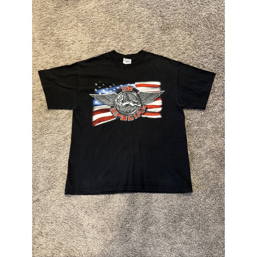 Vintage 38 Special Band Shirt L‎ Large Rock 2002 Concert Tour